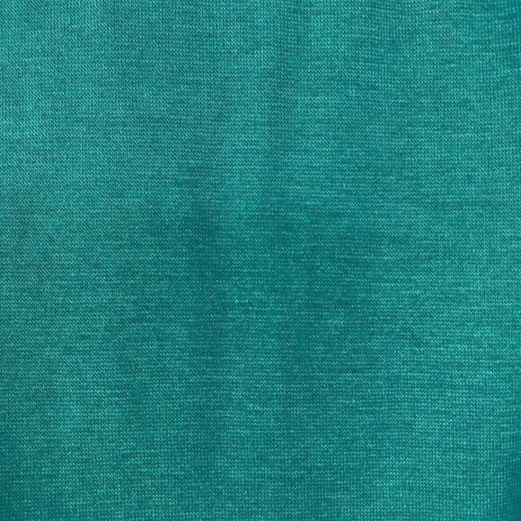 Lulus Flounce Green Knit Slit Maxi Dress NWOT - Picture 7 of 13